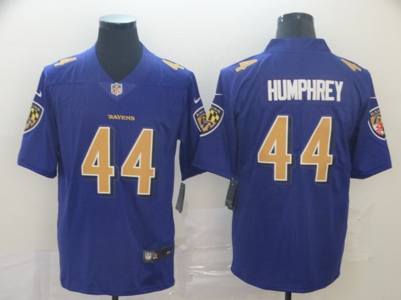 Men's Baltimore Ravens #44 Marlon Humphrey Purple Color Rush Limited NFL Jersey